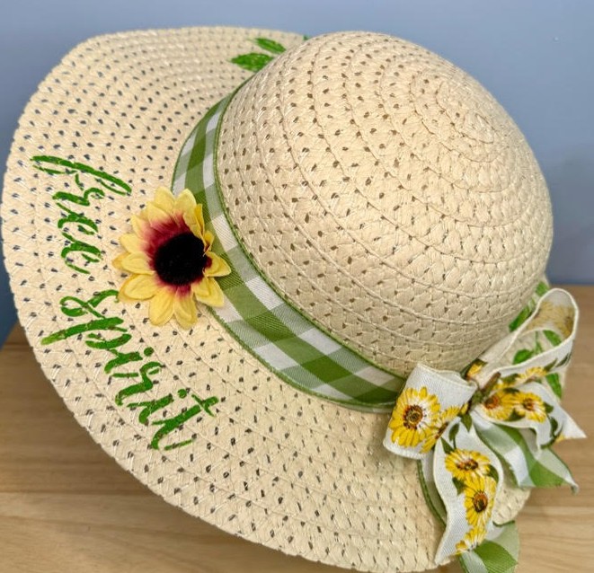 DIY Sunflower Garden Hat & Halloween Ghost Frame