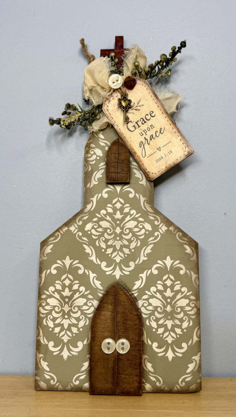 DIY Rustic Church Decor with Faith-Filled Vintage Charm